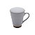 CANECA DE CERÂMICA C/INFUSOR ROMANCE CINZA 10X8cm 300ml - Imagem 3