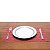 LUGAR AMERICANO PVC VERMELHO 45x30cm - Imagem 1