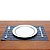 LUGAR AMERICANO PVC AZUL 45x30cm - Imagem 1