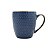 CANECA DE PORCELANA AZUL 400ml - Imagem 4