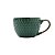 CJ 6 XÍCARAS DE PORCELANA P/CAFÉ VERDE 90ml - Imagem 3