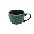 CJ 6 XÍCARAS DE PORCELANA P/CAFÉ VERDE 90ml - Imagem 1