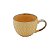CJ 6 XÍCARAS DE PORCELANA P/CAFÉ AMARELO 90ml - Imagem 1