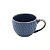CJ 6 XÍCARAS DE PORCELANA P/CAFÉ AZUL 90ml - Imagem 1