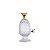 DISPENSER DE CRISTAL ECOLÓGICO ABACAXI C/COROA DOURADA 3l - Imagem 1