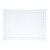 JOGO AMERICANO 2PC ALGODÃO BRANCO/PRATEADO 45x33cm - Imagem 2