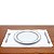 JOGO AMERICANO 2PC PONTO AJOUR ALGODÃO BRANCO 45x33cm - Imagem 2