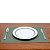 JOGO AMERICANO 2PC PONTO AJOUR ALGODÃO VERDE ESCURO 45x33cm - Imagem 2