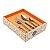 FAQUEIRO 30PC DE AÇO INOX PVD BLACK ROMA C/GIFT BOX - Imagem 2