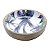 BOWL DE MADEIRA FLOWER 25x6,5cm - Imagem 1