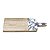 TABUA DE MADEIRA P/QUEIJO FLOWER 33x15x1cm - Imagem 1