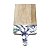 TABUA DE MADEIRA P/QUEIJO FLOWER 33x15x1cm - Imagem 3