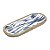 TRAVESSA DE MADEIRA FLOWER 30X12X2,5cm - Imagem 1
