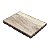 BANDEJA RETANGULAR C/SUPORTE DE MADEIRA P/SERVIR 32x22x7,5cm - Imagem 3
