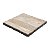 BANDEJA QUADRADA C/SUPORTE DE MADEIRA P/SERVIR 32x32x7,5cm - Imagem 3