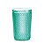 CJ 6 COPOS ALTO DE VIDRO BICO DE JACA TURQUESA 355ml - Imagem 1
