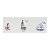 PRATO RETANGULAR DE PORCELANA BOAT 35,5x12,8cm - Imagem 1