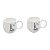 CJ 2 CANECAS DE PORCELANA BOAT 300ML - Imagem 2
