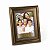 PORTA-RETRATO DE MADEIRA FRISO BRONZEADO E CINZA 15x21cm - Imagem 1