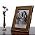 PORTA-RETRATO DE MADEIRA BAMBU ORNAMENTAL MARROM 10x15cm - Imagem 1