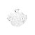 POTICHE DECORATIVO DE CRISTAL C/TAMPA SKY 18x16,5cm - Imagem 2