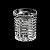 JG 6 COPOS P/WHISKY DE CRISTAL DIAMOND 220ML - Imagem 3