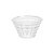 CJ 6 BOWLS DE CRISTAL DIAMOND 12,5X7,5CM - Imagem 3