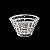 CJ 6 BOWLS DE CRISTAL DIAMOND 12,5X7,5CM - Imagem 4