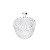 POTICHE DECORATIVO  DE CRISTAL C/TAMPA BRICK 11X14,5cm - Imagem 3