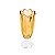 VASO DE CRISTAL C/PÉ TULIP ÂMBAR 12,5X32,5cm - Imagem 2