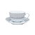 JG. JANTAR DE PORCELANA 42 PCS FLORIDO WOLFF - Imagem 6