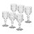 CJ 6 TAÇAS DE VIDRO SODO-CALCICO P/VINHO STARRY 230ML - Imagem 3
