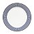 JG DE JANTAR DE PORCELANA SUPER WHITE GEOMÉTRICO AZUL 42PC - Imagem 4