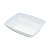 SALADEIRA DE MELAMINA  BRANCA 32,5X27,5X8,5cm - Imagem 2