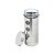 PORTA MANTIMENTO DE AÇO INOX E VIDRO 11,5X27CM - Imagem 2