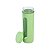 PORTA MANTIMENTO DE AÇO INOX E VIDRO VERDE 10X31CM - Imagem 2