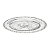 BANDEJA JUDAICA OVAL DE ZAMAC 40x29,5CM - Imagem 1