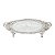 BANDEJA JUDAICA P/PÃO OVAL 48X26,5X8,2CM - Imagem 1
