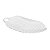 TRAVESSA DE PORCELANA FOLHA 33X18cm - Imagem 1