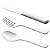 FAQUEIRO 102PC DE AÇO INOX C/ESTOJO DE MADEIRA PALACE - Imagem 2