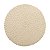 LUGAR AMERICANO DE PLÁSTICO LEAF CREME 38CM - Imagem 1