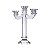 CANDELABRO ANA P/ 3 VELAS DE CRISTAL 28,5CM - Imagem 2