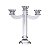 CANDELABRO ANA P/ 3 VELAS DE CRISTAL 28,5CM - Imagem 1