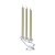 CANDELABRO 11 x 7,5 x 14CM MARY P/ 3 VELAS - Imagem 3