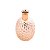 VASO DE CERÂMICA C/PINTURA ELETROSTÁTICA ABACAXI ROSÉ GOLD - Imagem 3