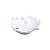 PRATO DE CERÂMICA C/PINTURA ELETROSTÁTICA FOLHA SILVER - Imagem 3