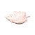 PRATO DE CERÂMICA C/PINTURA ELETROSTÁTICA FOLHA ROSÉ GOLD - Imagem 1