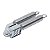 AMASSADOR DE ALHO DE AÇO INOX 20,CM - Imagem 2