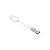 CJ 6 COLHERES P/CHÁ DE ZAMAC SILVER PLATED PINEAPPLE 12,5cm - Imagem 1