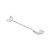CJ 4 COLHERES P/CAFÉ DE ZAMAC NIQUELADO BUTTERFLY 11cm - Imagem 5